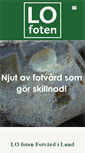 Mobile Screenshot of lo-foten.se